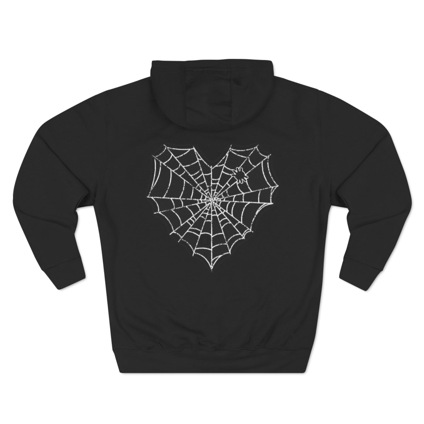 Y2K Spider Three-Panel Fleece Hoodie