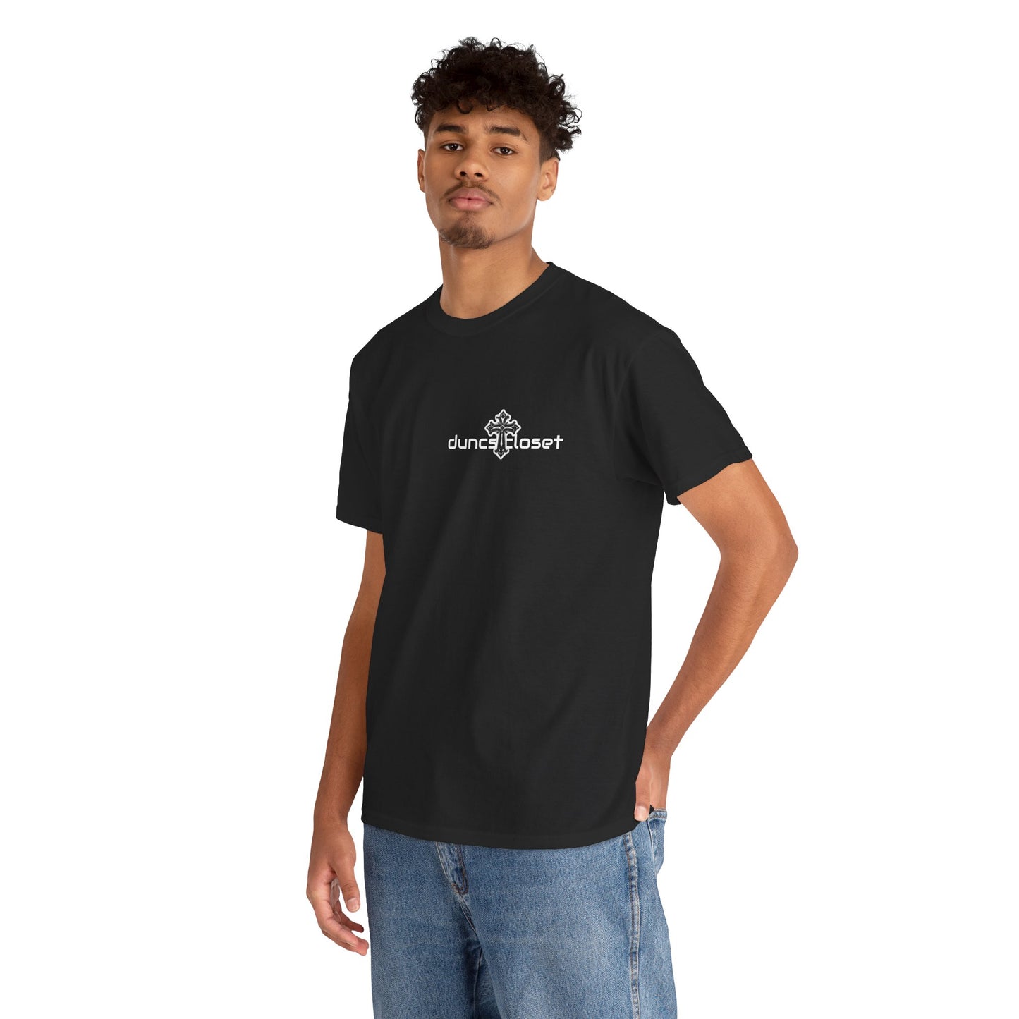 Heavy Cotton Tee - Duncs Closet Y2K Streetwear Bold Unisex Shirt