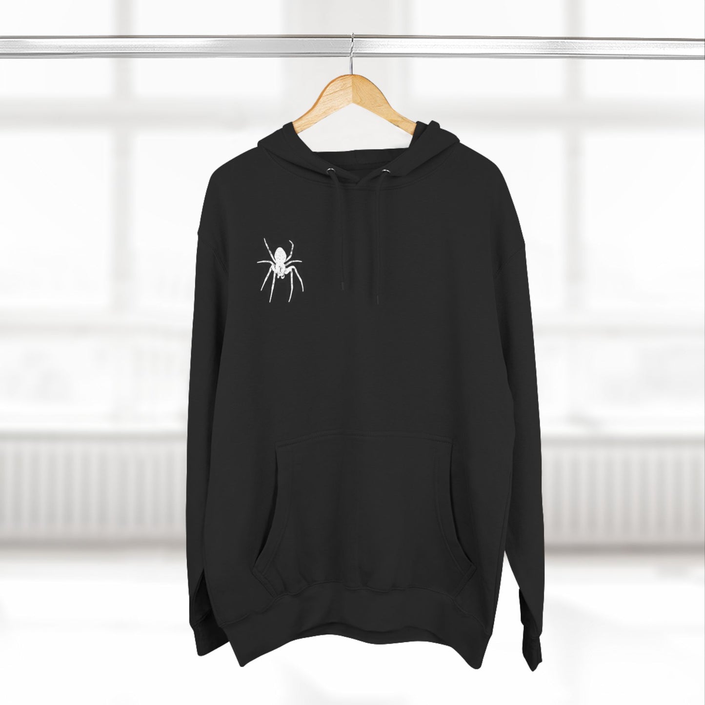 Y2K Spider Three-Panel Fleece Hoodie