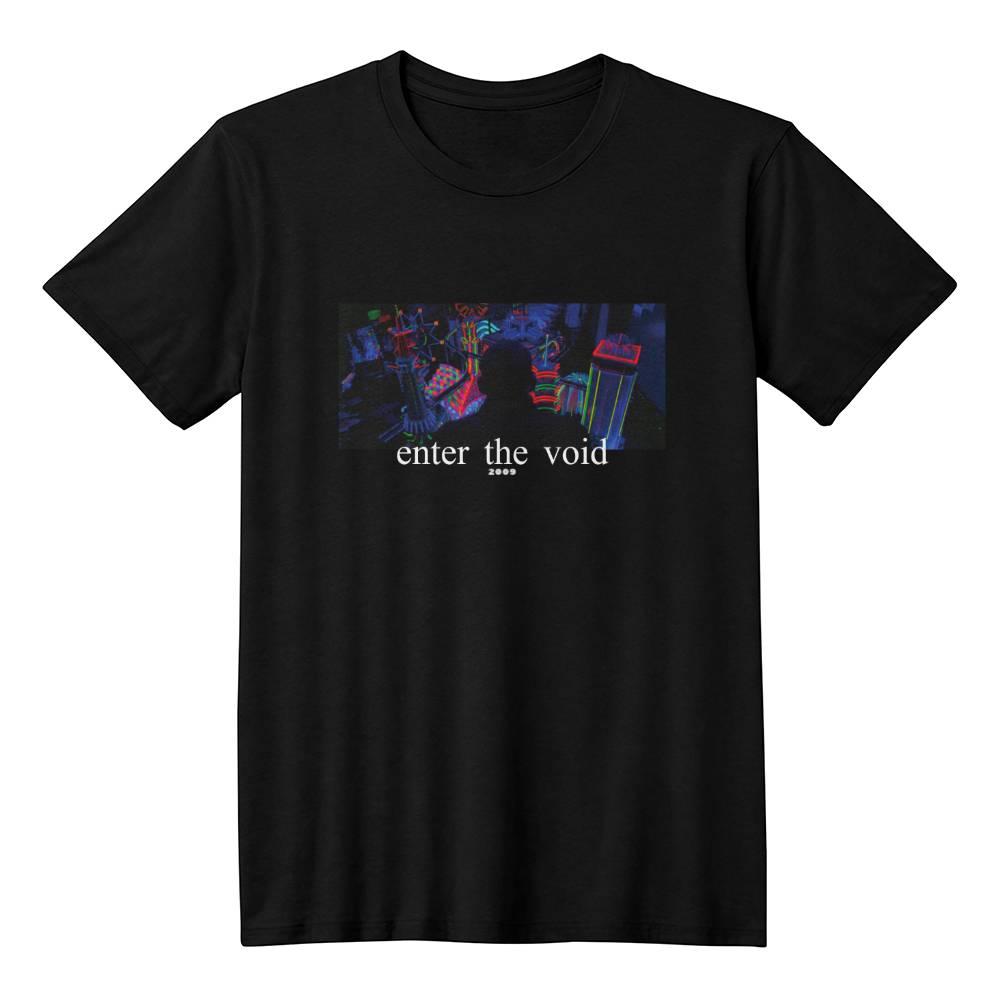 casual tee "enter the void"